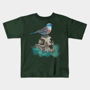 Birdy and the skull Kids T-Shirt